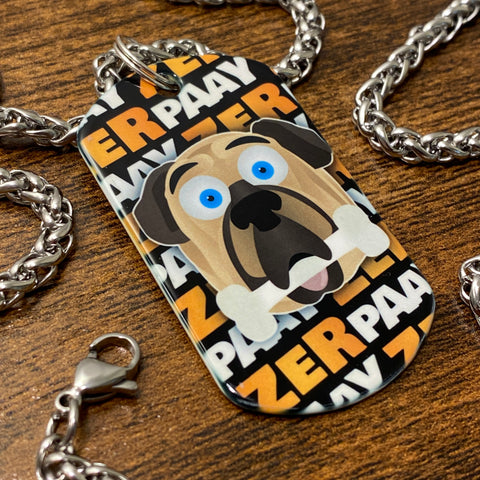 Zerpaay | Stainless Steel UV Printed Dog Tag