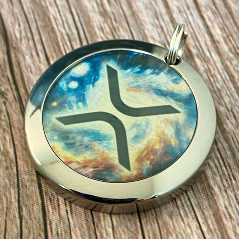 XRP Galaxy | Machined Pendant