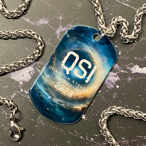 QSI Cosmos | Stainless Steel Sublimated Dog Tag