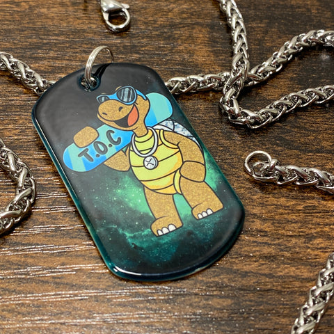 Treasury Timmy V2 | Stainless Steel UV Printed Dog Tag