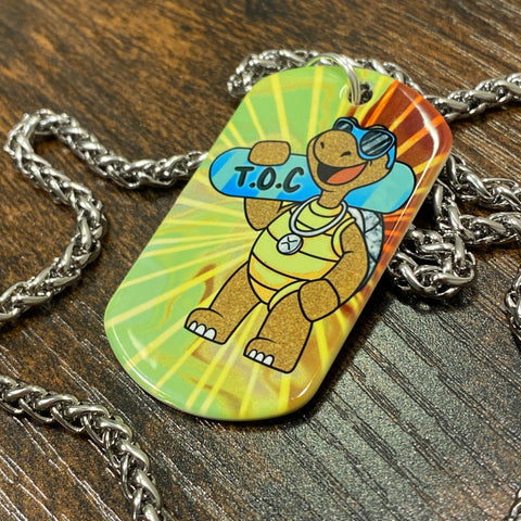 Treasury Timmy V3 | Stainless Steel UV Printed Dog Tag