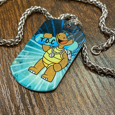 Treasury Timmy V1 | Stainless Steel UV Printed Dog Tag