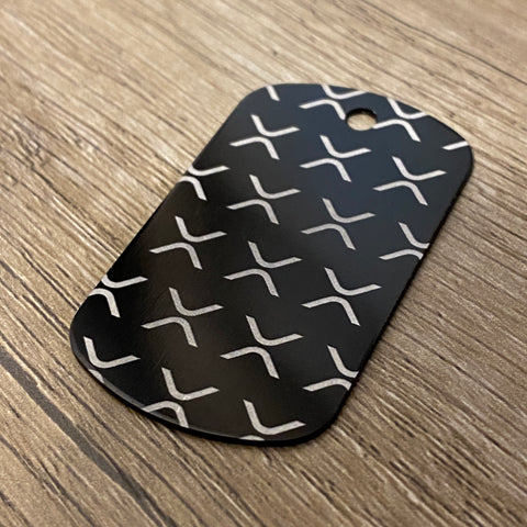 XRP Army | Black Edition Engraved Dog Tag