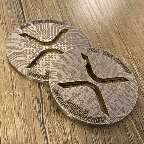 XRP | Laser Cut Medallion