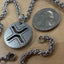 XRP | Titanium Cut Through Pendant