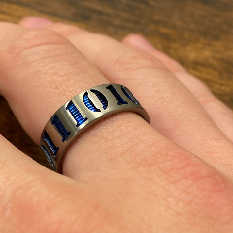 The Coder | Titanium Ring