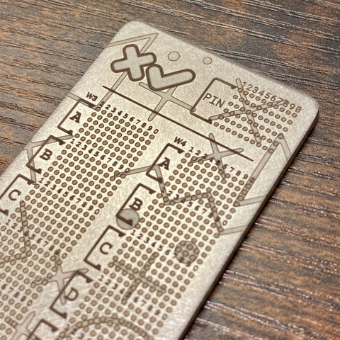 ARKPLATE XAMAN XL | Asset Recovery Key Plate