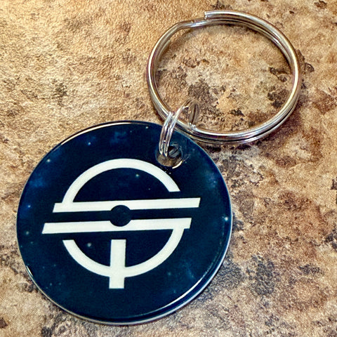 Quantum Stellar Initiative | Sublimated Aluminum Keychain