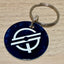 Quantum Stellar Initiative | Sublimated Aluminum Keychain