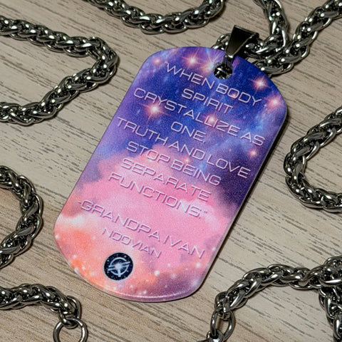 Crystallize 2025 Edition | UV Printed Dog Tag