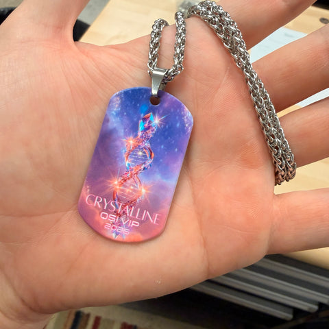 Crystallize 2025 Edition | UV Printed Dog Tag