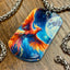 Lunar Phoenix | Stainless Steel UV Printed Dog Tag