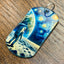 Moon Gaze | Stainless Steel UV Printed Dog Tag
