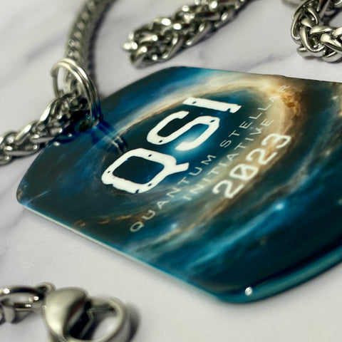 QSI Cosmos | Stainless Steel Sublimated Dog Tag