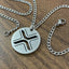 XRP | Titanium Cut Through Pendant