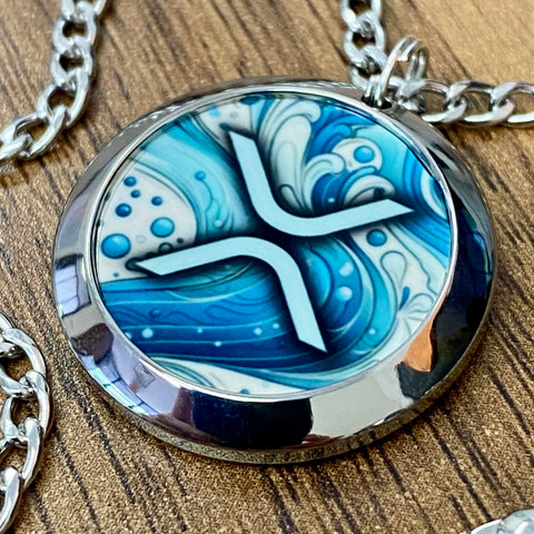 XRP Liquidity | Machined Pendant