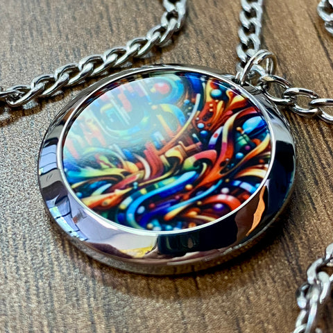 Graffiti | Machined Pendant