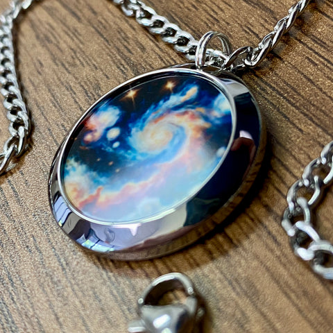 Galaxy | Machined Pendant