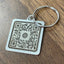 QR Code | Engraved Square Keychain