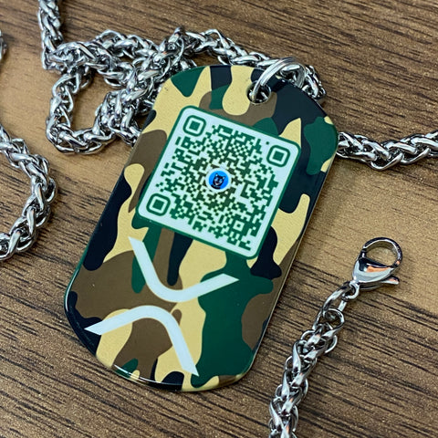 XRDoge Army | Stainless Steel UV Printed Dog Tag