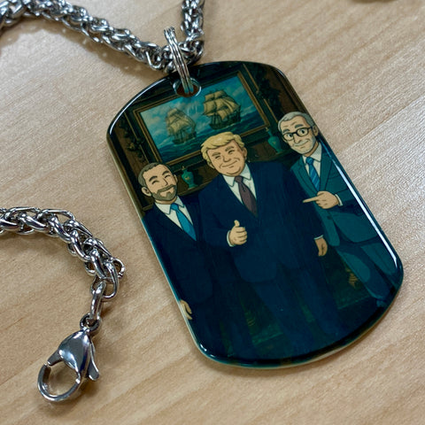 The Dinner | Stainless Steel UV Printed Dog Tag