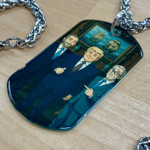 The Dinner | Stainless Steel UV Printed Dog Tag