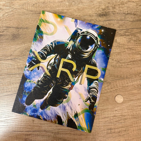 Blue Lemonade XRP Astronaut | UV Printed Canvas