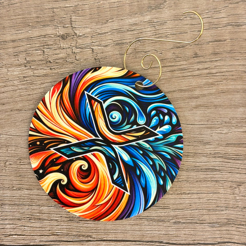 XRP Fire and Liquidity | UV Printed Acrylic Ornament