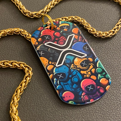 Moonboiii | Stainless Steel UV Printed Dog Tag