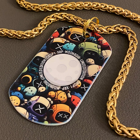 Moonboiii | Stainless Steel UV Printed Dog Tag