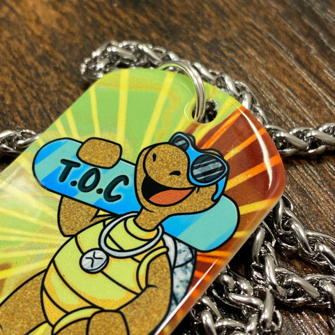 Treasury Timmy V3 | Stainless Steel UV Printed Dog Tag