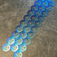 Quantum Stellar Initiative | Titanium Cut Through Keychain