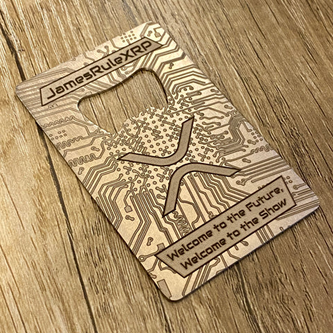JamesRuleXRP | Bottle Opener Card