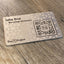 Custom Metal Business Card